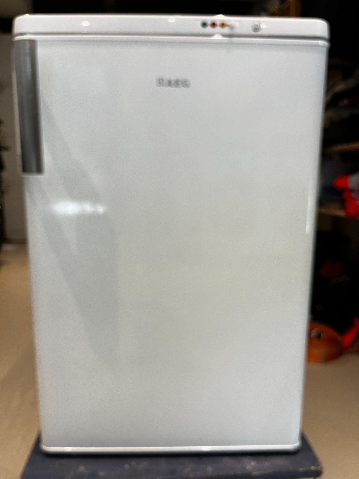 AEG tafelmodel vriezer met 3 ruime lades, Gebruikt, Minder dan 60 cm, Vrijstaand, Ophalen