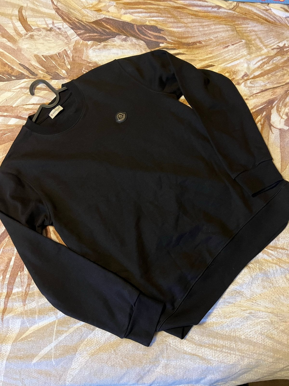 Moncler sweater maat L, Ophalen of Verzenden, Nieuw, Maat 52/54 (L), Zwart