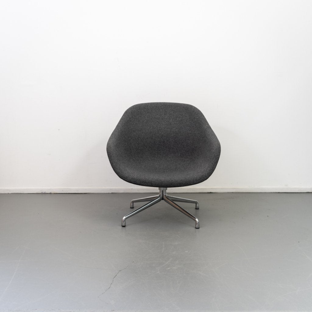1 Hay About a lounge Chair AAL81 Grijs stof, Niet ingevuld, Niet ingevuld, Zo goed als nieuw, Stof