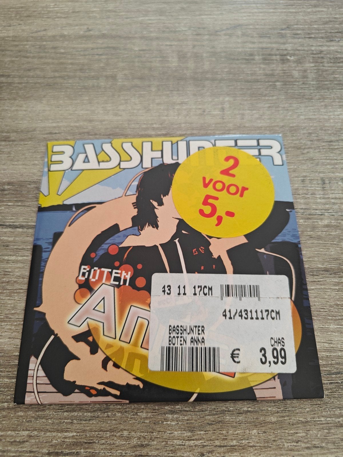 Basshunter - Boten Anna CD Single, Cd's en Dvd's, Ophalen of Verzenden, Gebruikt, Dance en House, Digipak