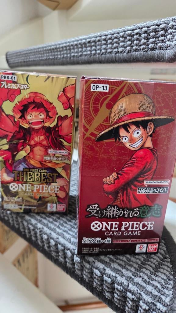 One Piece TCG Set Op13 - PRB01 Booster Box, Ophalen of Verzenden, Nieuw, Boosterbox