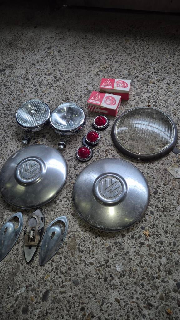 Kever 1965 onderdelen - Diverse accessoires en meters, Auto-onderdelen, Verlichting, Ophalen of Verzenden, Gebruikt, Volkswagen
