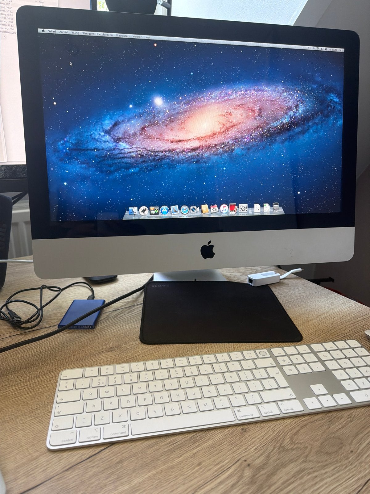 Apple iMac 21.5 inch, 2.7 GHz Intel Core i5, 16 GB RAM, Computers en Software, Ophalen, Gebruikt, 2 tot 3 Ghz, IMac