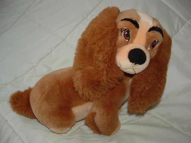 TRUDI DISNEY LADY AND THE TRAMP HOND PLUCHE KORTHA, Ophalen of Verzenden, Nieuw, Overige typen