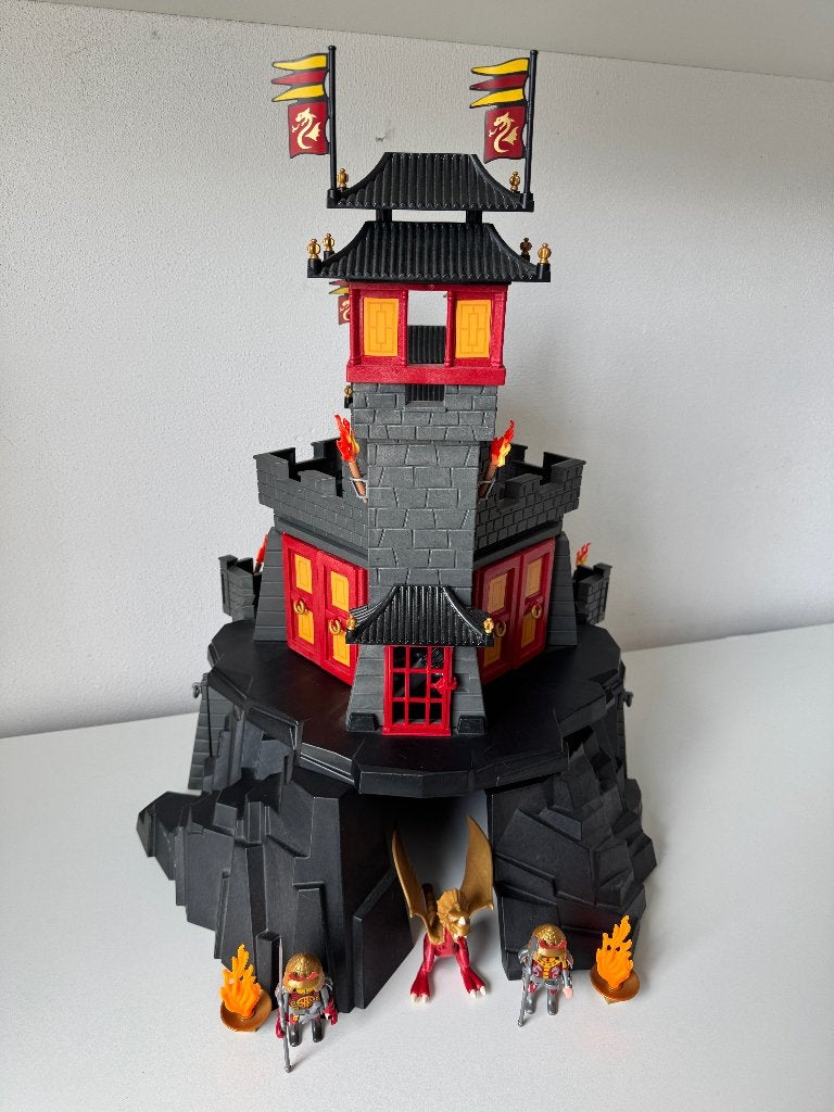 Het Grote Drakenkasteel uit Playmobil set 5479, Kinderen en Baby's, Speelgoed | Playmobil, Ophalen, Gebruikt