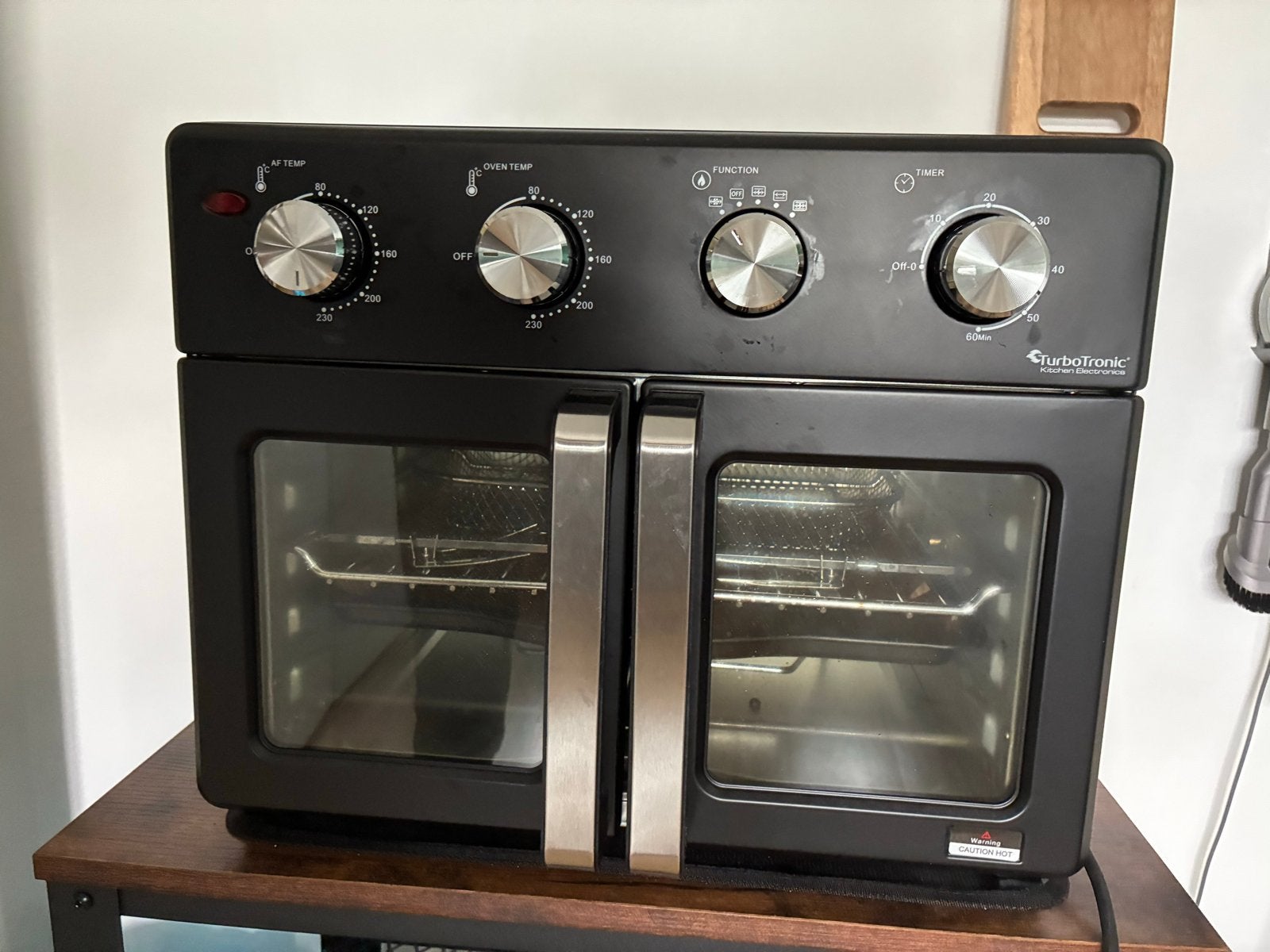 TurboTronic Airchef Pro heteluchtoven - Zo goed als nieuw, Ophalen, Overige merken, Hete lucht, Vrijstaand
