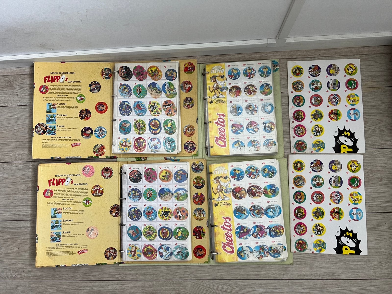 4 mappen met flippos, Ophalen of Verzenden, Verzameling