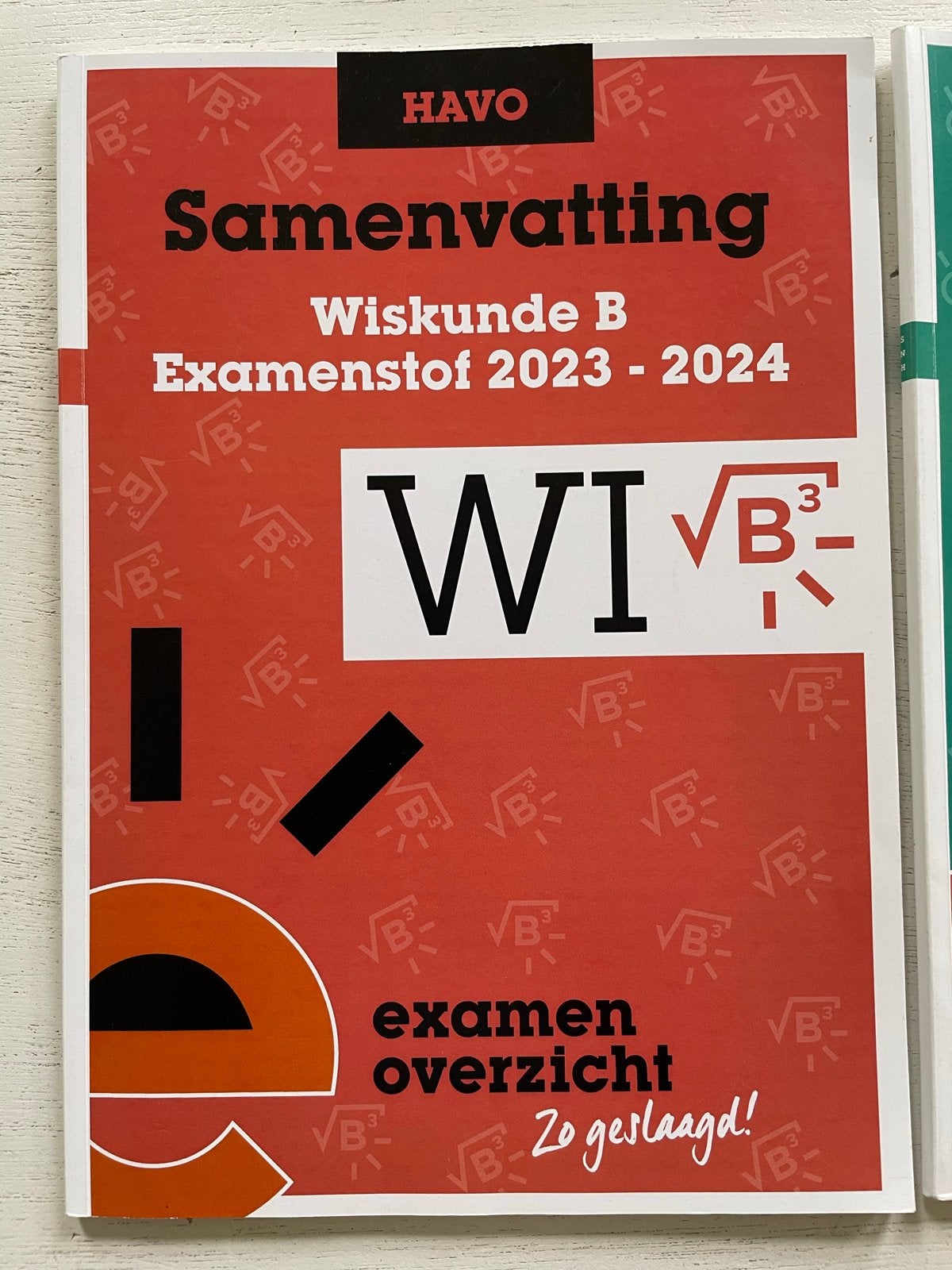 Samenvatting ‘23-24 HAVO Wiskunde B, Natuurkunde, Eco, Boeken, Ophalen of Verzenden, Zo goed als nieuw, HAVO, Wiskunde B