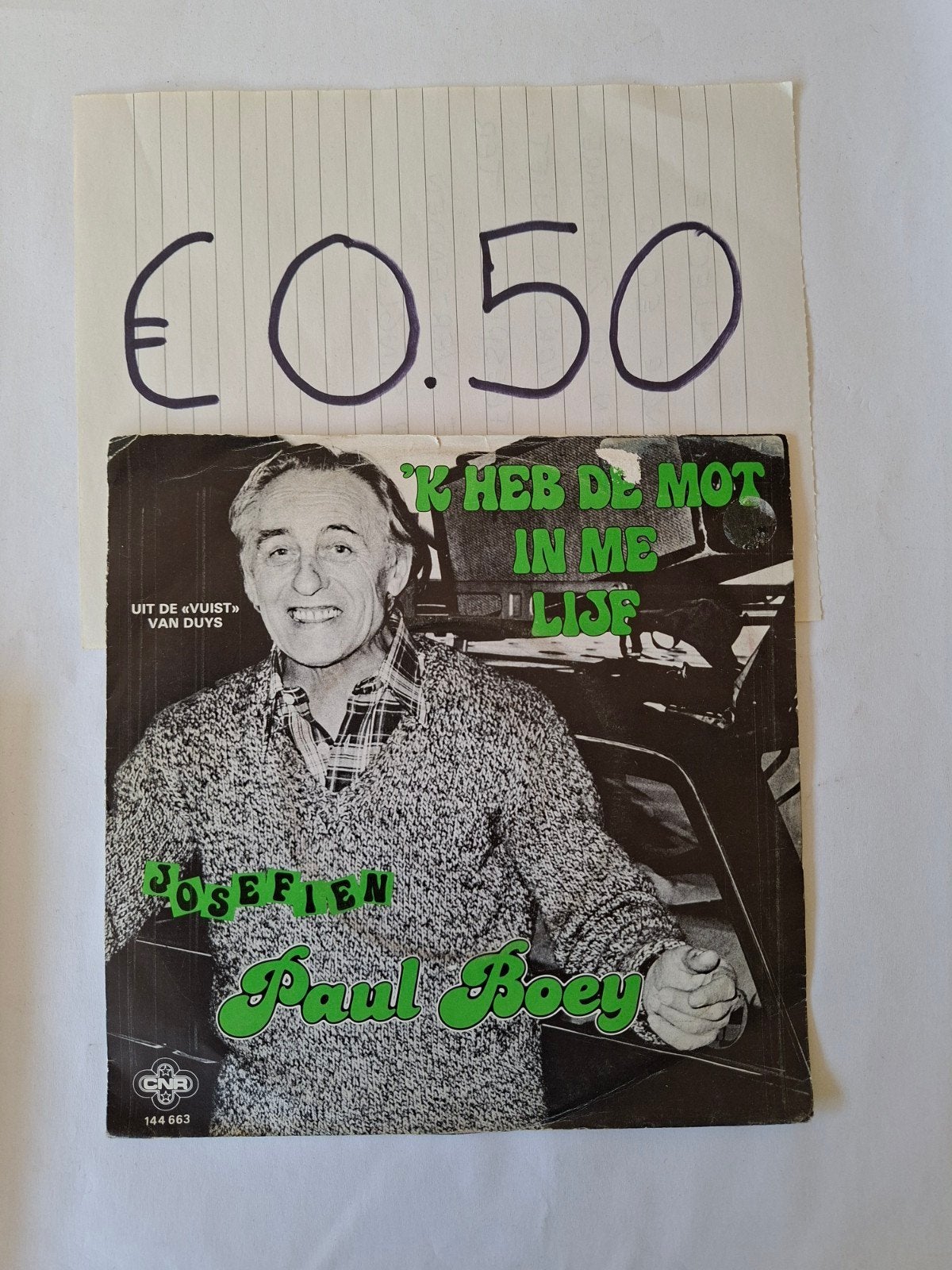 Paul Boey, Ophalen of Verzenden, Gebruikt, 7 inch, Nederlandstalig