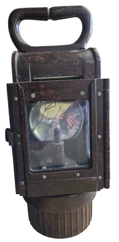 duitse ww2 bakalite lamp geen marker of datum present, Ophalen of Verzenden, Duitsland