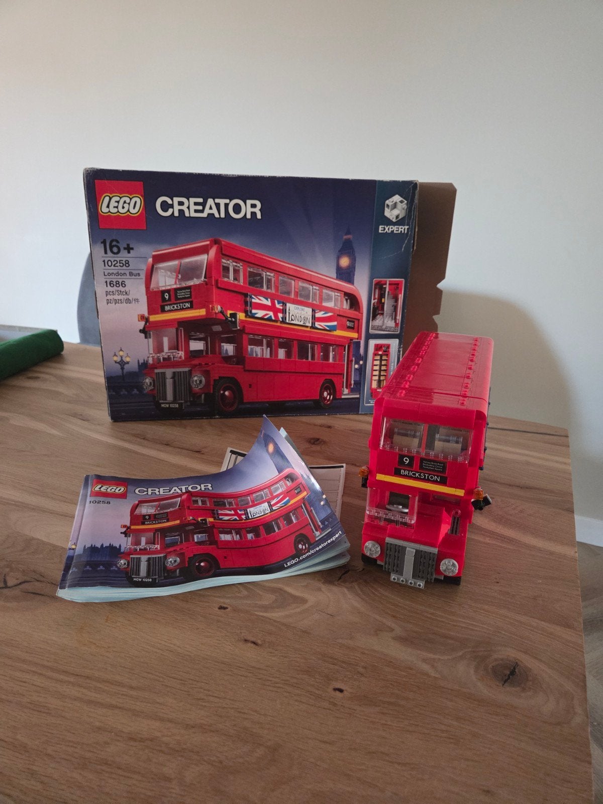 LEGO Creator Expert London Bus 10258, Kinderen en Baby's, Lego, Ophalen of Verzenden, Zo goed als nieuw, Compleet