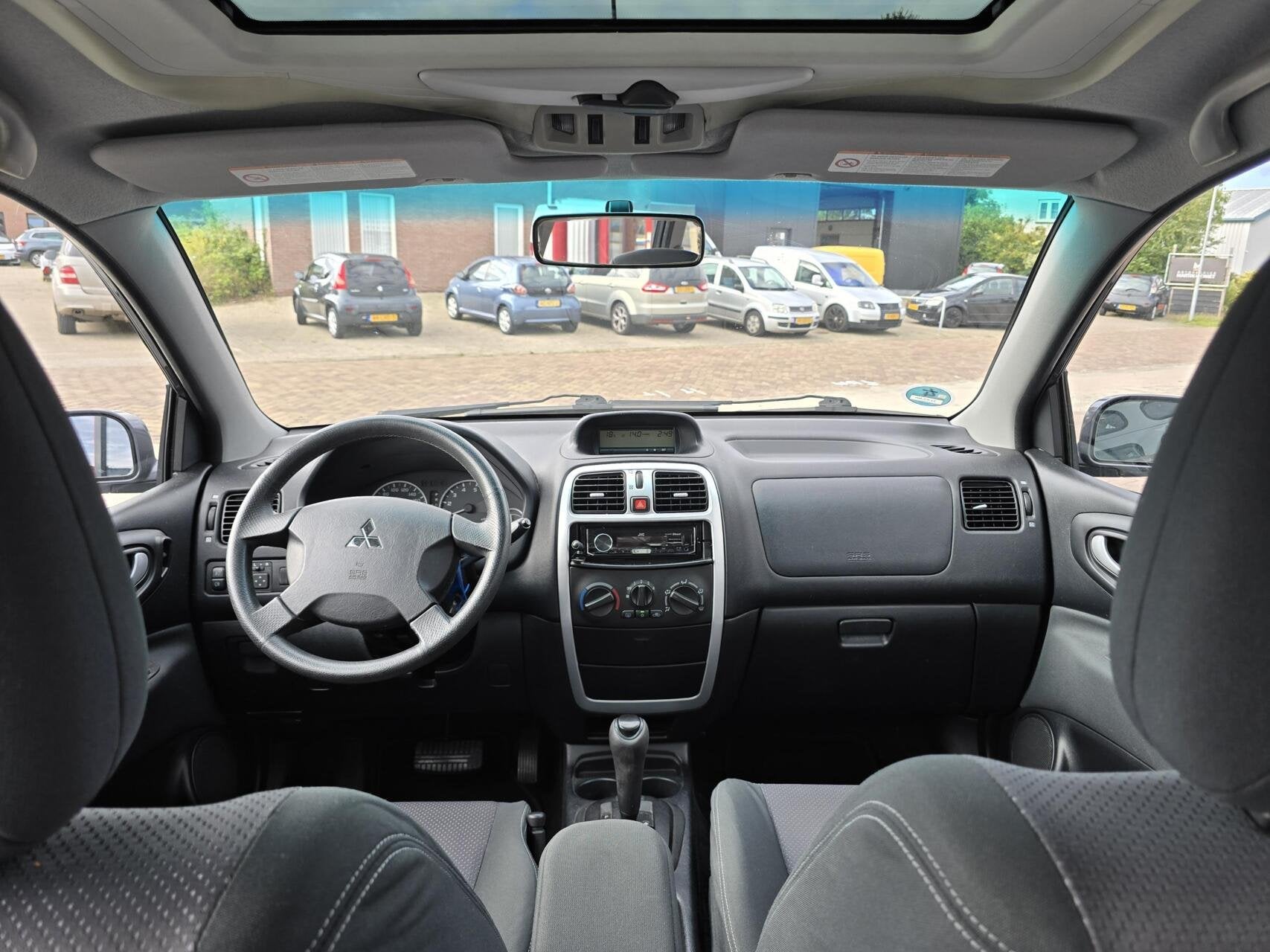 Mitsubishi Space Star 1.8 Instyle Silver Automaat Airco/LMV, Auto's, Stof, Gebruikt, 4 cilinders, 1834 cc