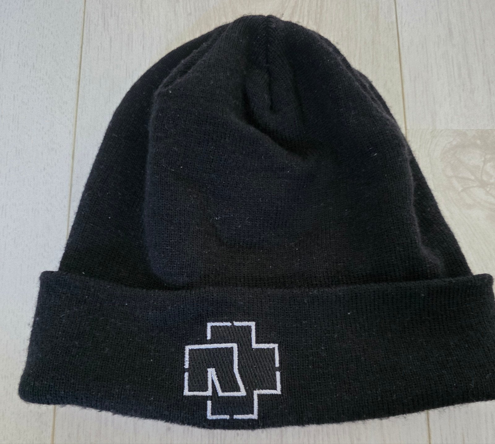 Rammstein pet-muts-sjaal-dvd-pleisterdoosje, Ophalen of Verzenden, Zo goed als nieuw, Overige maten, Muts