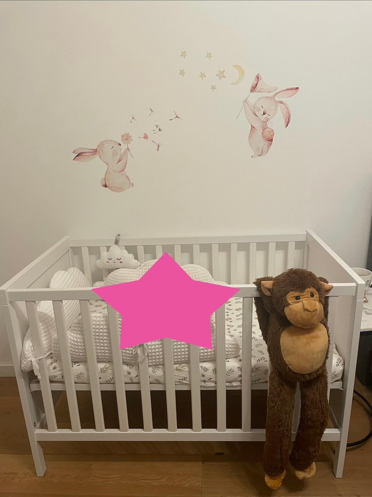 IKEA Sundvik ledikant 60x120 cm + SKÖNAST foammatras, Ophalen, Zo goed als nieuw, Minder dan 140 cm, Matras