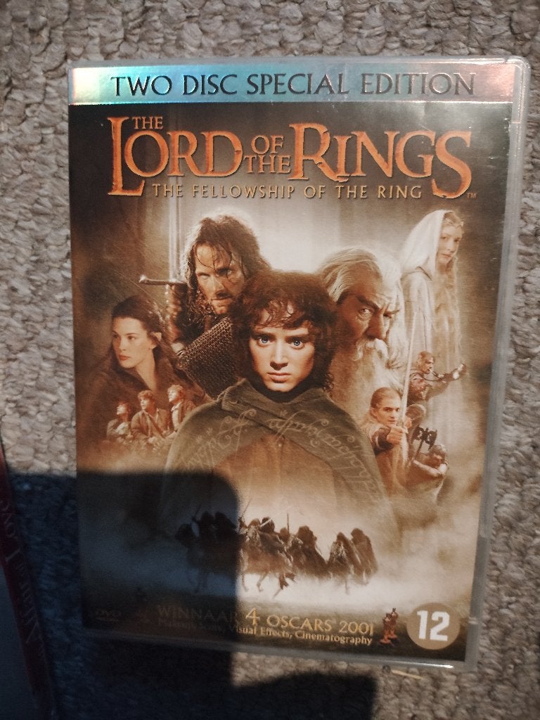 DVD Lord of the Rings The Fellowship of the Ring in nette st, Alle leeftijden, Ophalen of Verzenden, Zo goed als nieuw