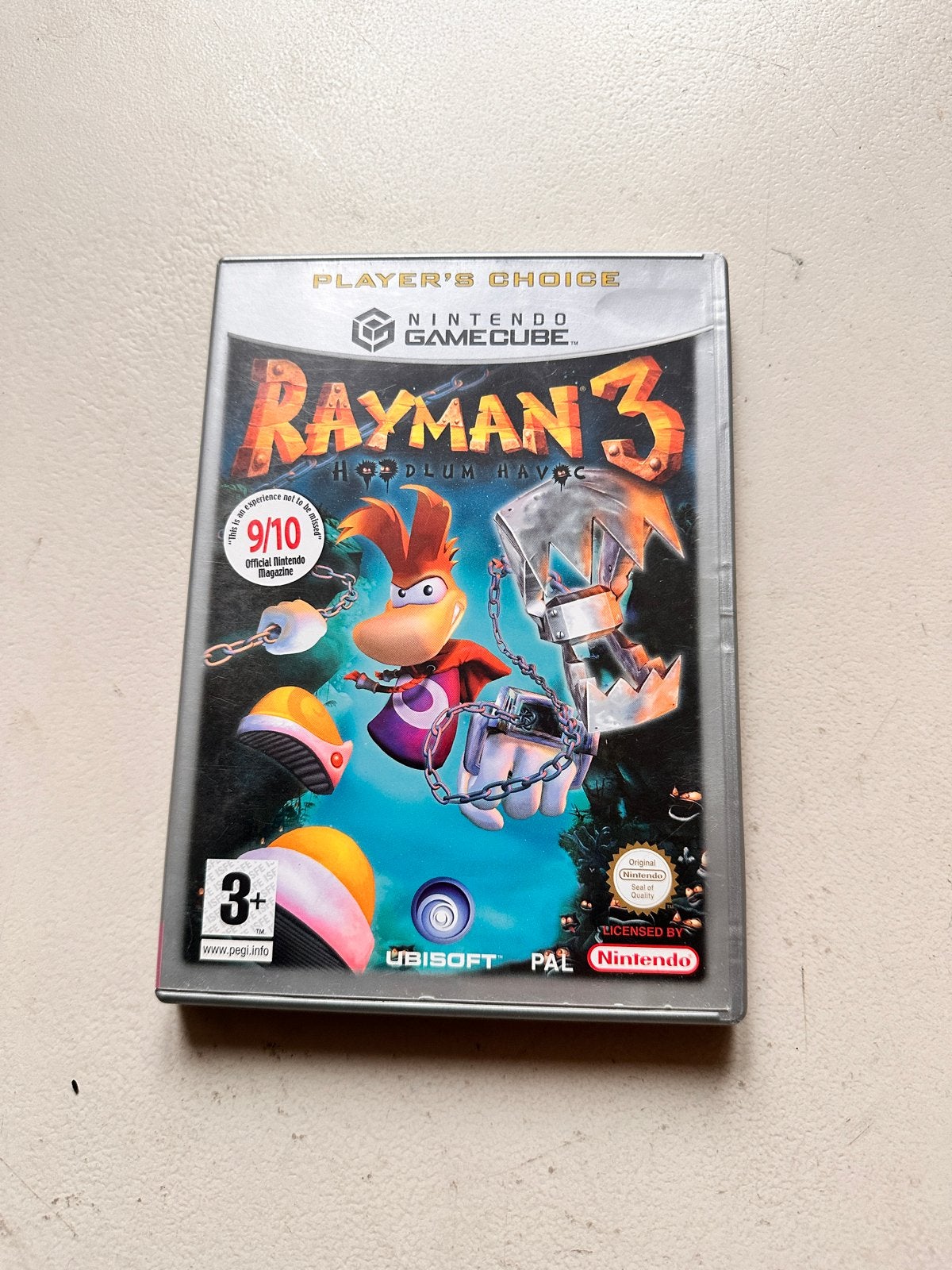 Rayman 3 Hoodlum Havoc - Nintendo GameCube (Player's Choice), 1 speler, Ophalen of Verzenden, Zo goed als nieuw, Vanaf 3 jaar