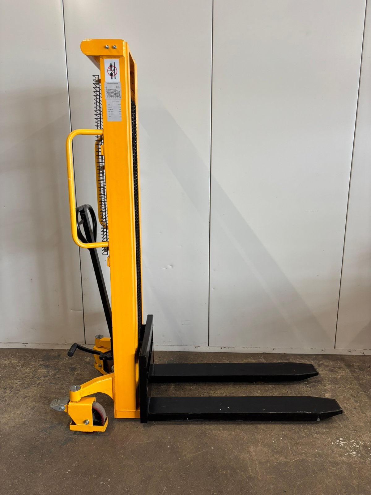 Stapelaar 300cm / handstapelaar / palletstapelaar lifter, Ophalen, Gebruikt, ., .