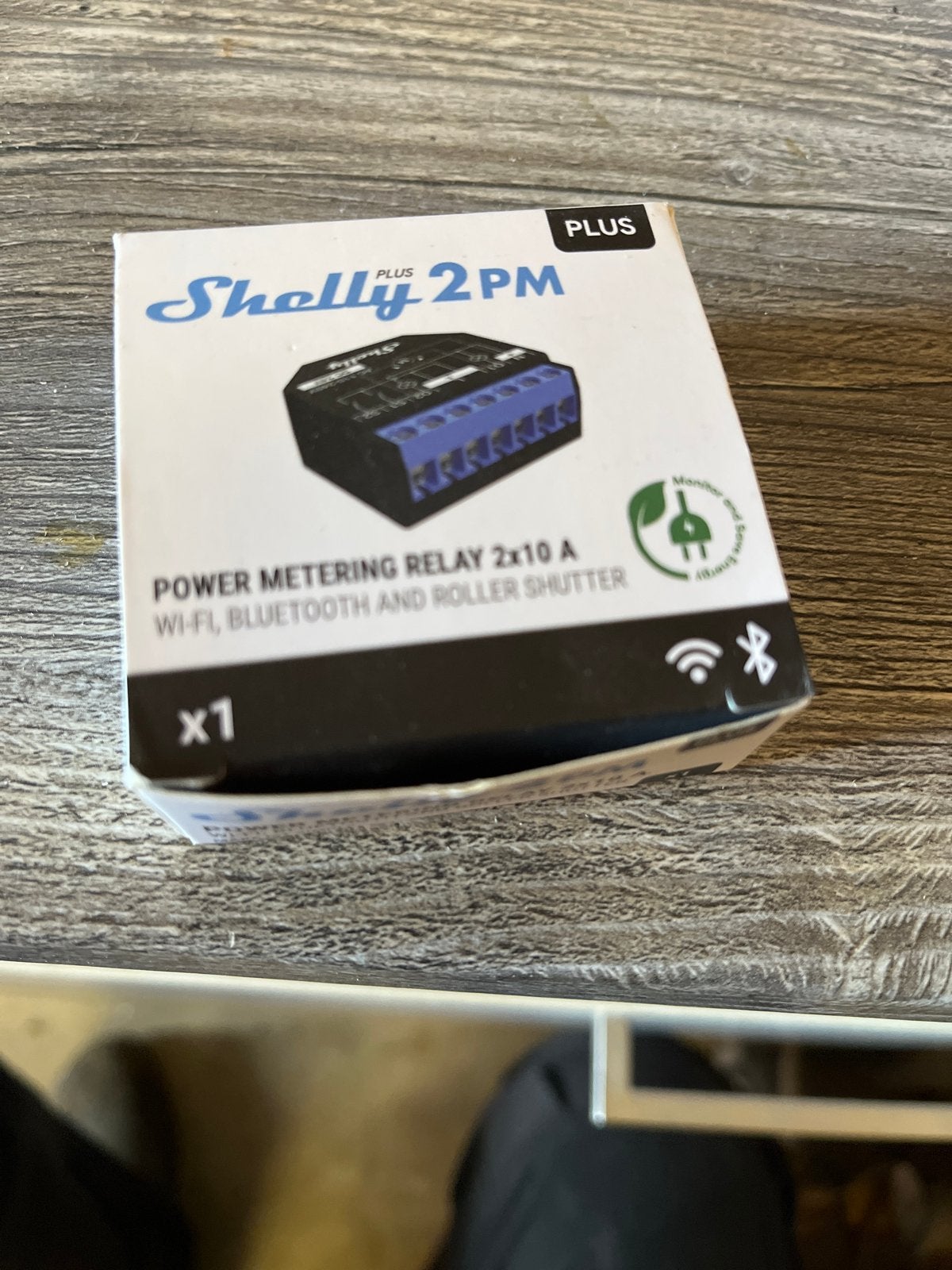 Shelly Plus 2PM Wi-Fi & Bluetooth Energiemeter Schakelaar, Verzenden, Nieuw, Schakelaar
