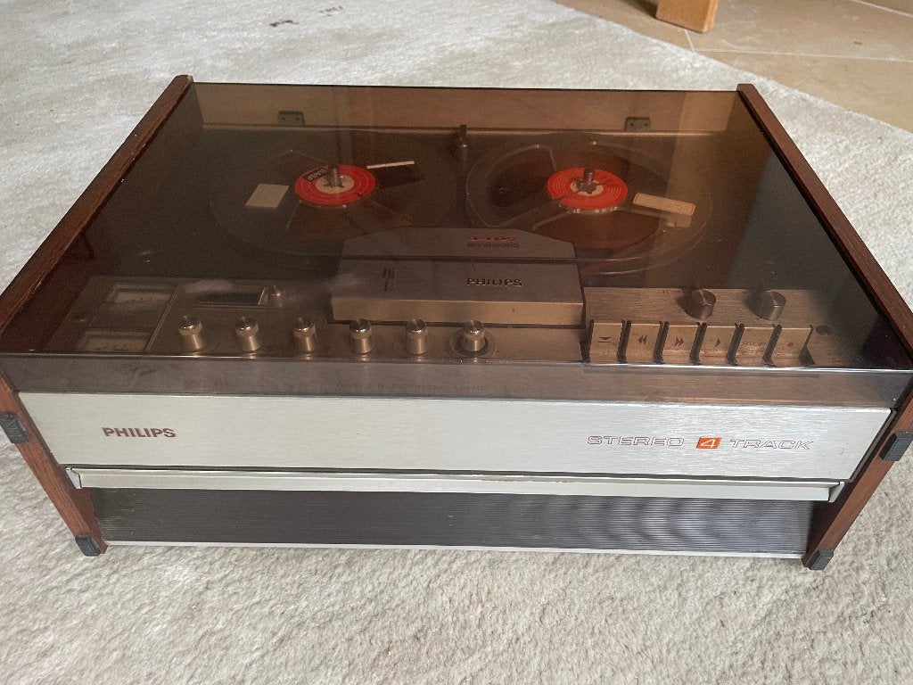 Philips 4 track bandopnemer 4407, Ophalen, Bandrecorder