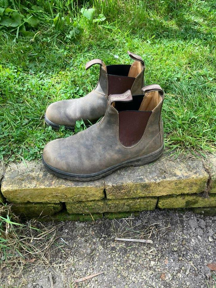 Blundstone #585, Bruin, Lage of Enkellaarzen, Ophalen of Verzenden, Gedragen