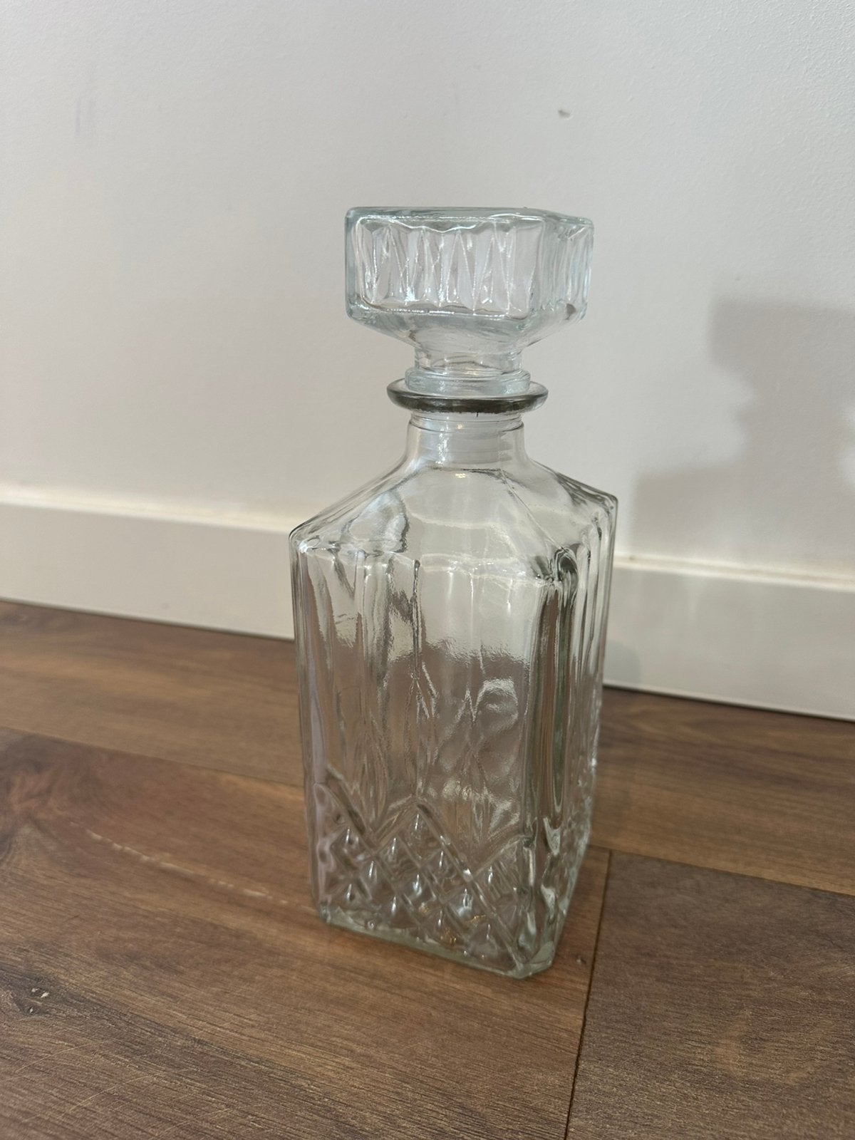 Glazen whisky karaf / sierfles (900ml) – NIEUW, Verzamelen, Glas en Borrelglaasjes, Ophalen of Verzenden, Nieuw, Overige typen