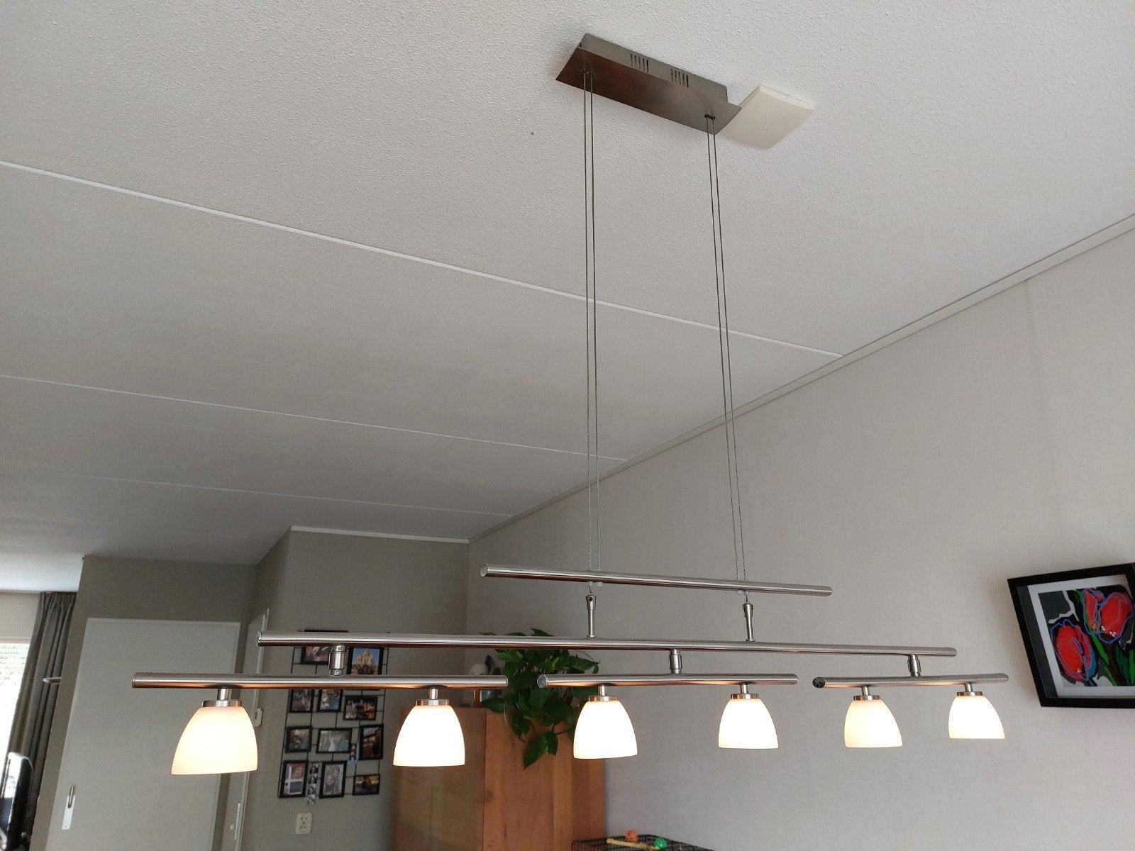 Eettafel lamp halogeen, Ophalen of Verzenden