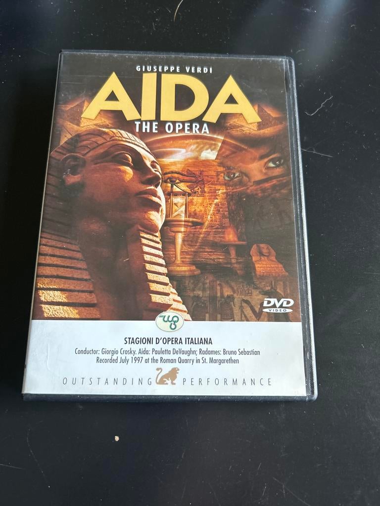 Giuseppe Verdi - Aida The Opera DVD, Alle leeftijden, Ophalen of Verzenden, Gebruikt, Muziek en Concerten
