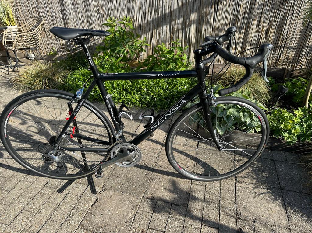 Sensa Prima racefiets 57cm - Shimano Tiagra, Fietsen en Brommers, Fietsen | Racefietsen, Overige merken, 28 inch, Gebruikt, Aluminium