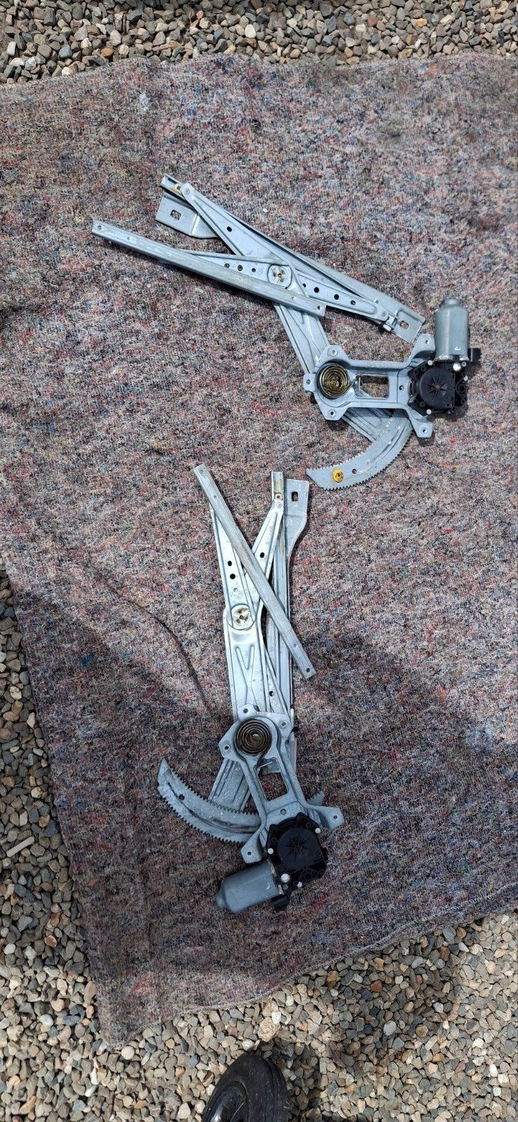 set raam mechanisme links en rechts voor een alfa romeo 916, Ophalen of Verzenden, Alfa Romeo