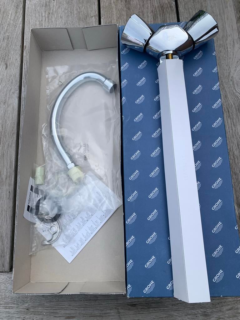Grohe Costa Kraan - Nieuw in doos, Ophalen of Verzenden, Nieuw, Chroom, Kraan