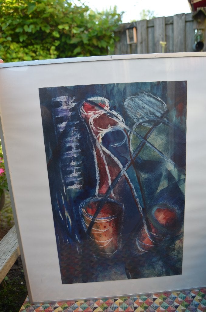 Abstract schilderij, Ophalen of Verzenden
