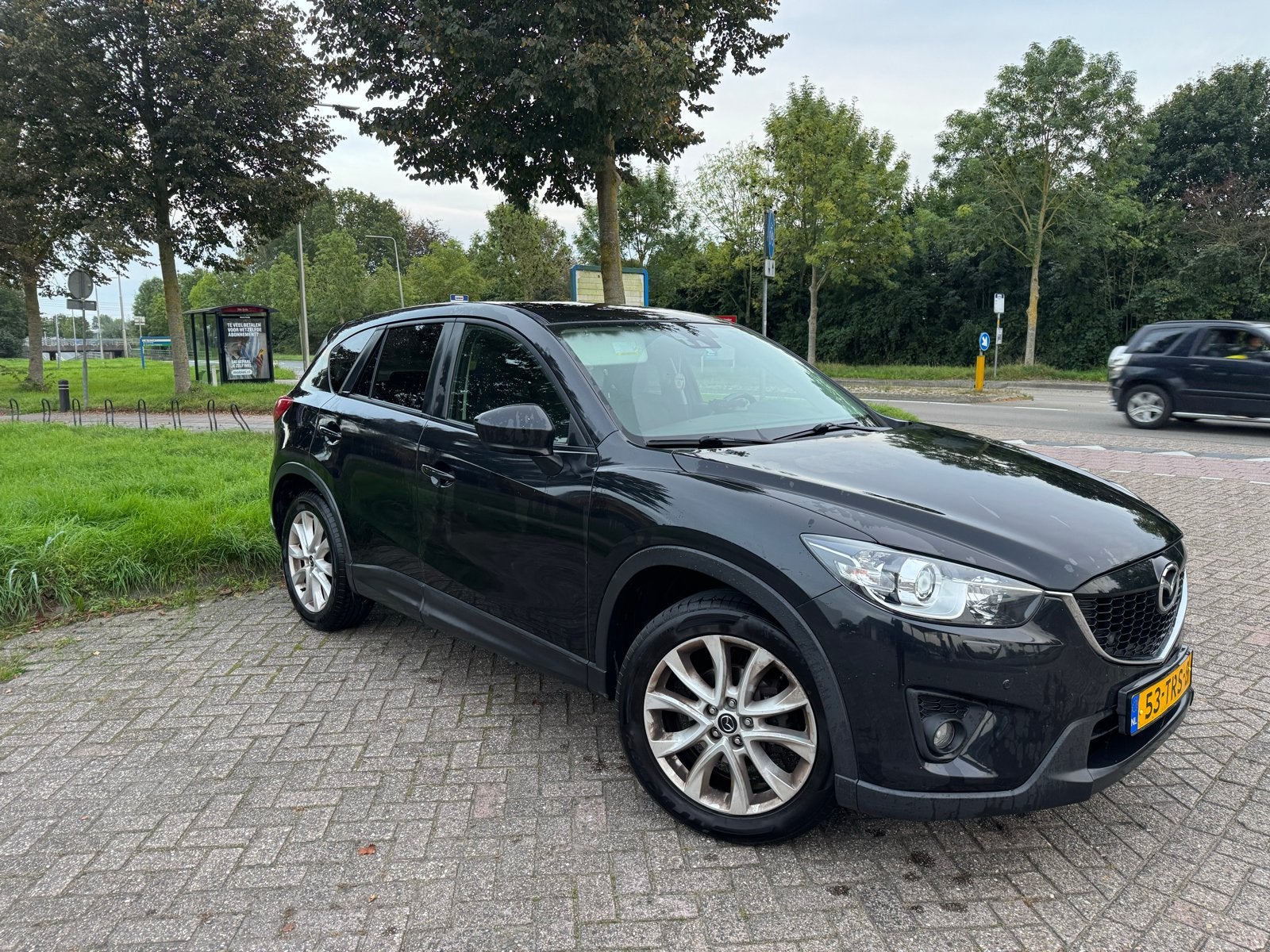 Mazda CX-5 2.0 121KW 2WD 2012 Zwart, Auto's, Voorwielaandrijving, 1998 cc, 4 cilinders, Zwart