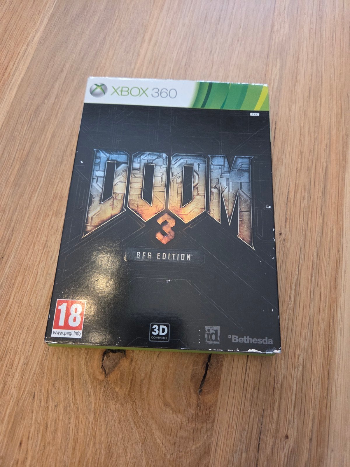 Doom 3 bfg edition xbox 360, Spelcomputers en Games, Vanaf 18 jaar, Shooter, 1 speler, Ophalen of Verzenden