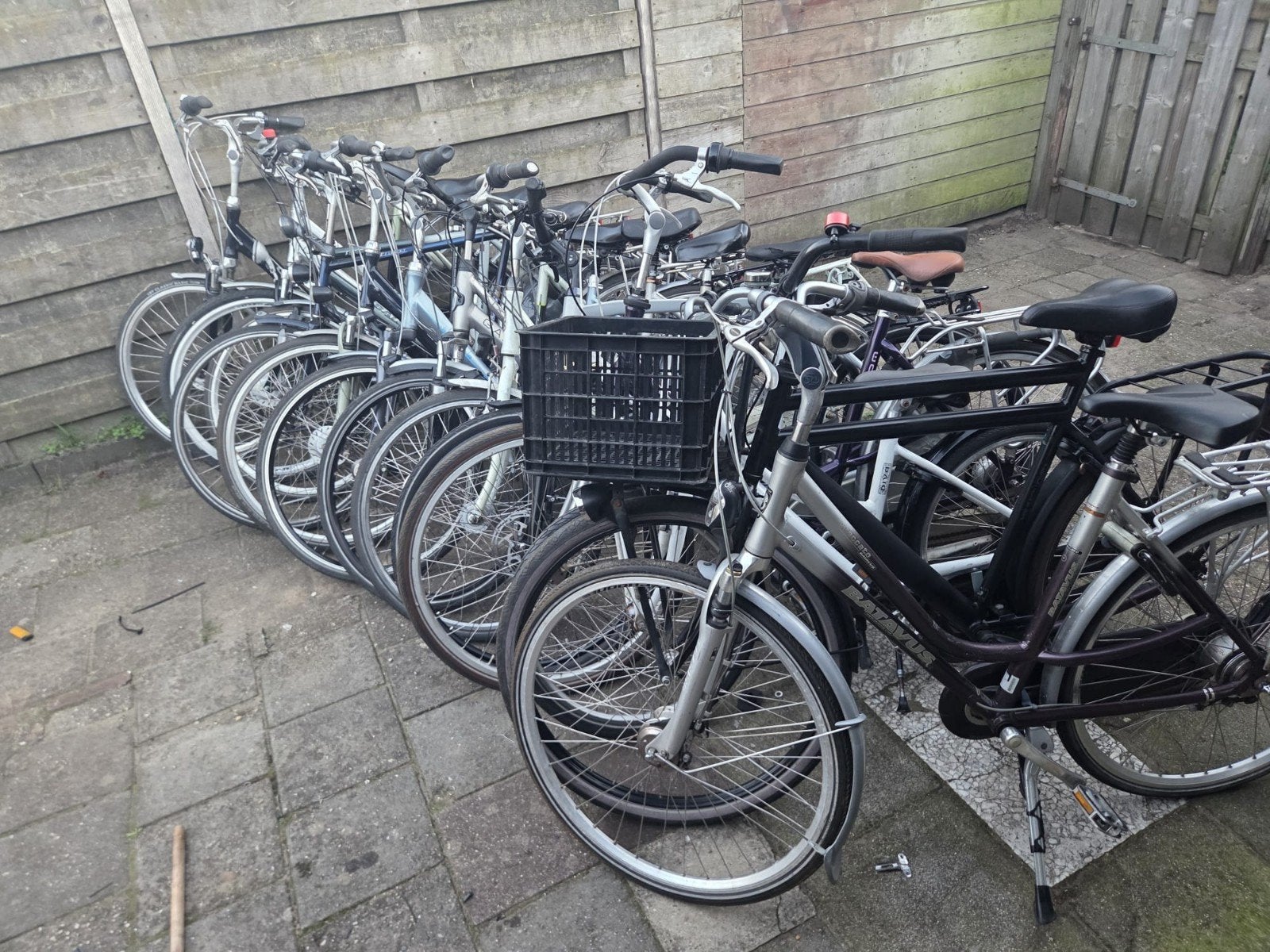 partij rijklaar gazelle dames en herenfiets 16 stuk, Ophalen of Verzenden, Gebruikt