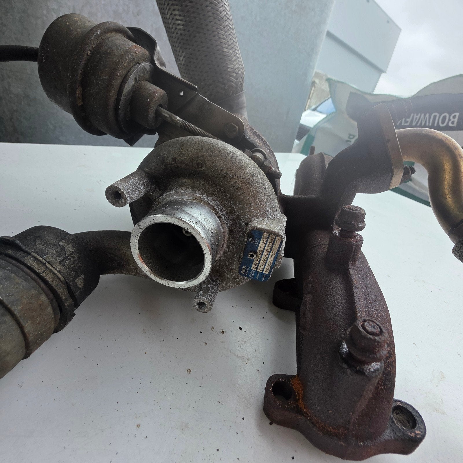 Turbo 1.9tdi asz, Ophalen