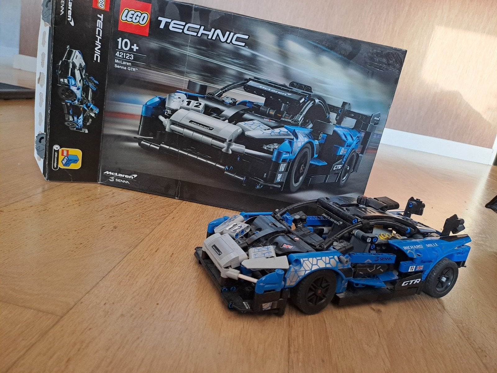 Lego Technic McLaren Senna GTR (42123) - Zo goed als nieuw, Lego, Accessoire, Ophalen of Verzenden, Zo goed als nieuw