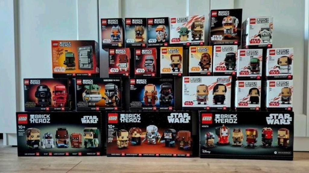 Grote verzameling Star Wars Brickheadz, Ophalen of Verzenden