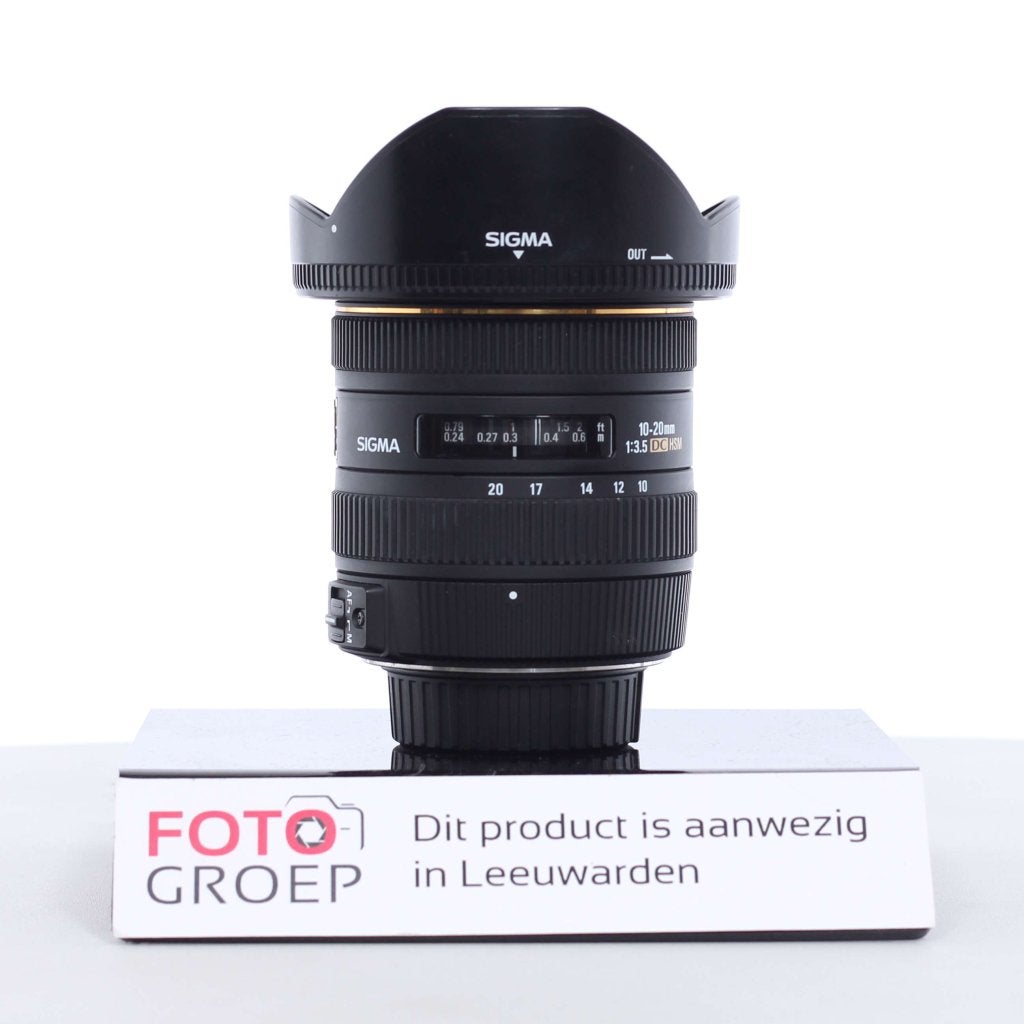 Sigma 10-20mm F3.5 DC HSM voor Nikon (OCC-Leeuwarden), Audio, Tv en Foto, Fotografie | Lenzen en Objectieven, Foto-Groep, Luttekepoortstraat 26 3841 AX Harderwijk