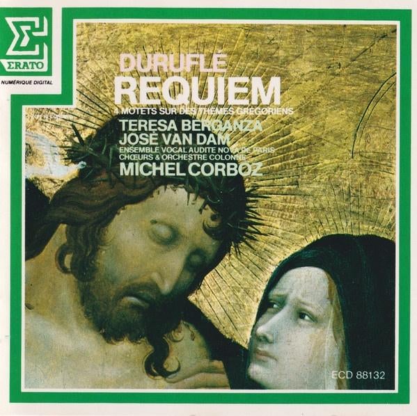 DURUFLE Requiem CD BERGANZA CORBOZ ERATO, Ophalen of Verzenden, Modernisme tot heden, Gebruikt, Vocaal