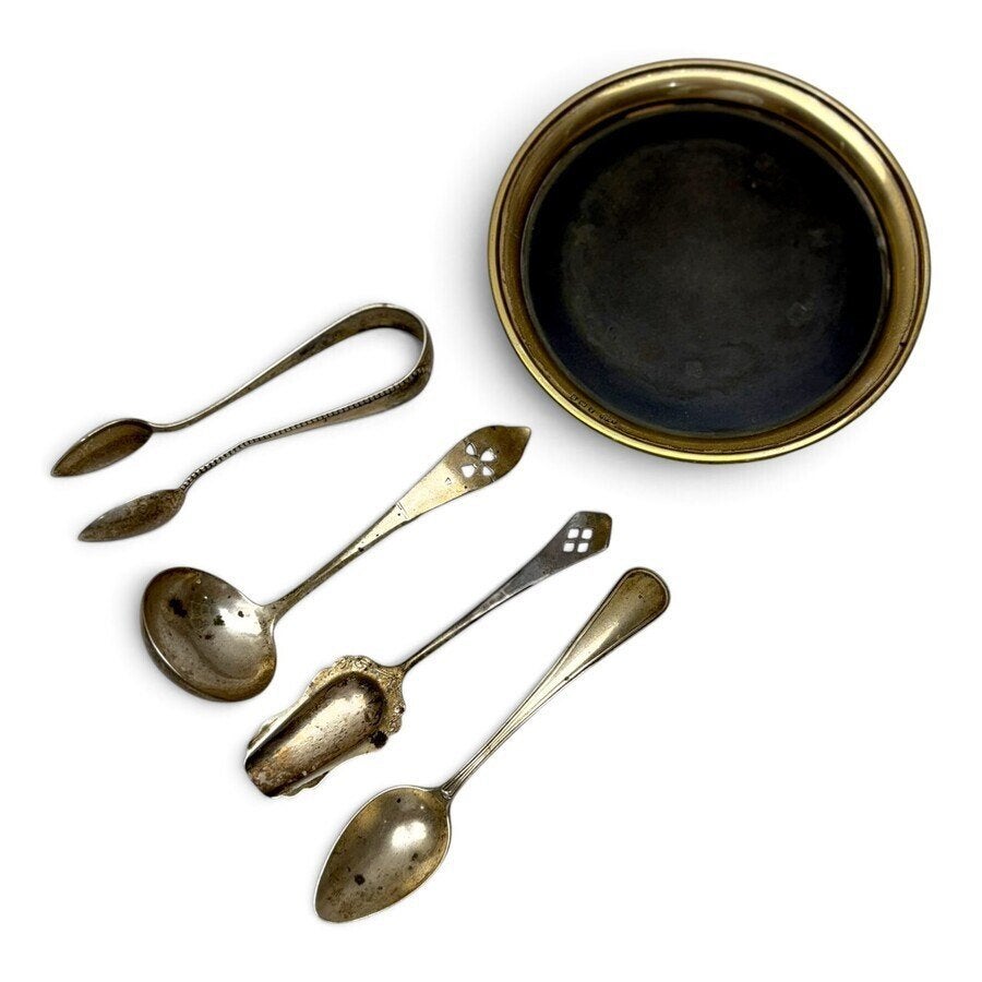 Lot klein zilver (5x)