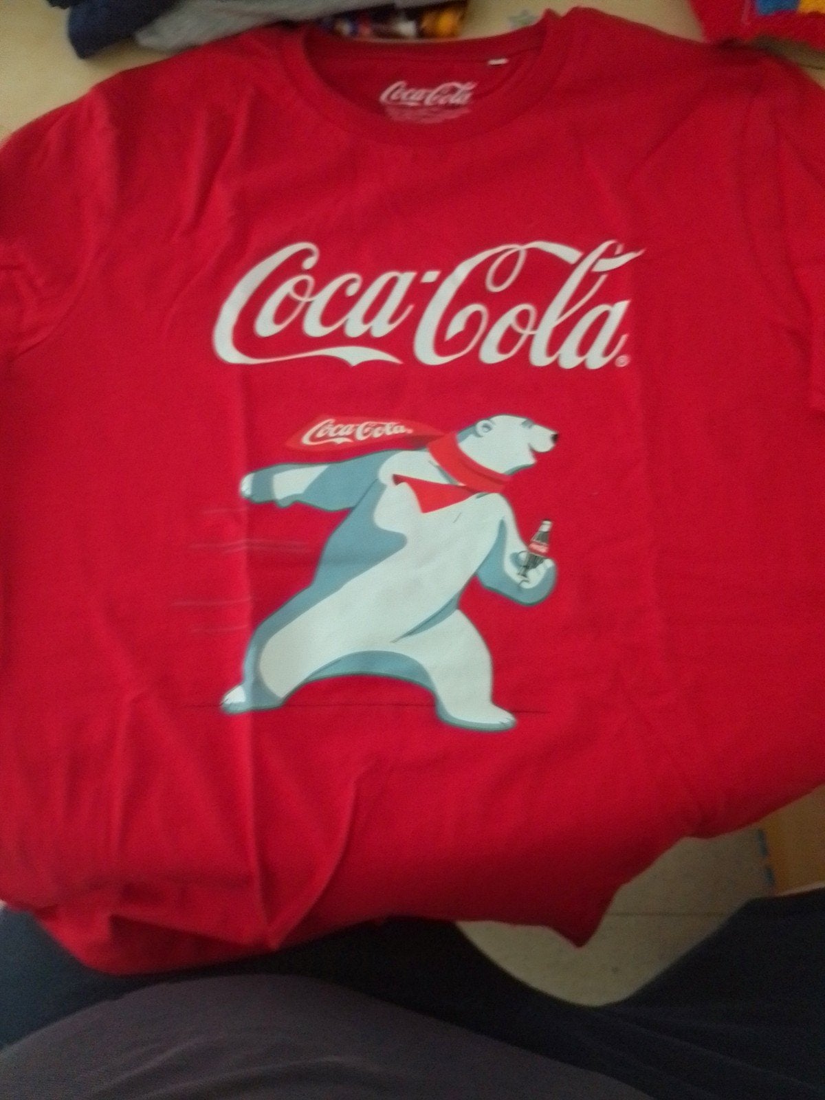 Coca Cola t-shirt maat M jongens, Ophalen of Verzenden, Zo goed als nieuw