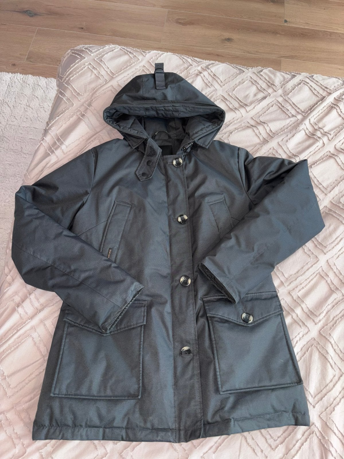 Airforce winterjas, Kleding | Dames, Ophalen of Verzenden, Zo goed als nieuw, Grijs