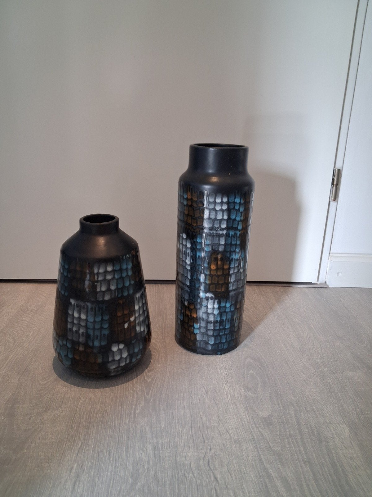 Set van 2 keramische vazen, Ophalen