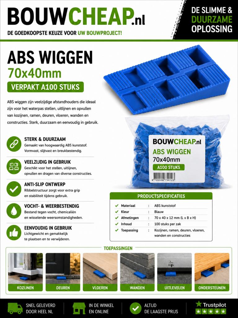 Reklamebordschroeven zelfborend in kleur, Doe-het-zelf en Verbouw, IJzerwaren en Bevestigingsmiddelen, Ophalen of Verzenden, Nieuw