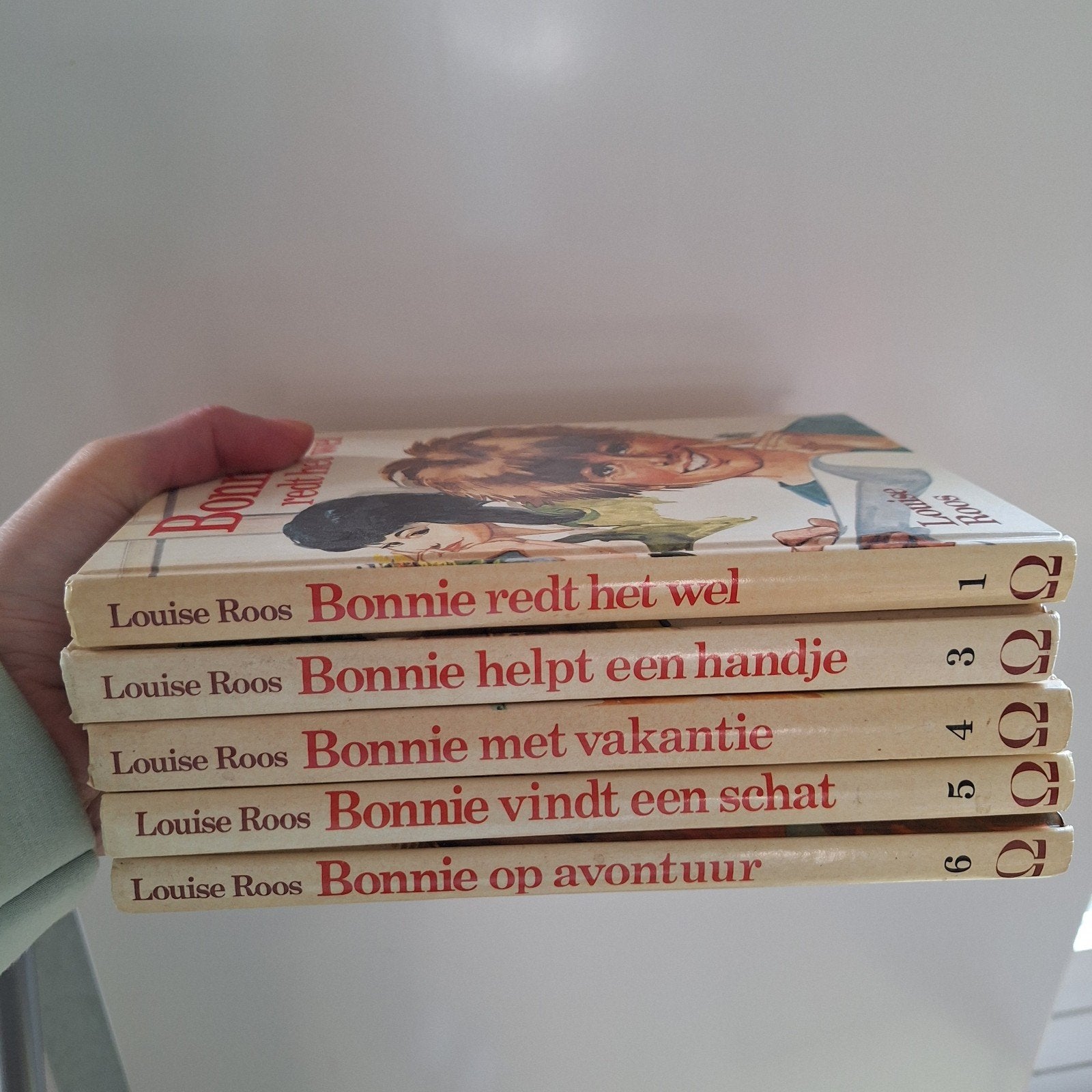 Bonnie boeken van Louise Roos, Ophalen of Verzenden, Gelezen
