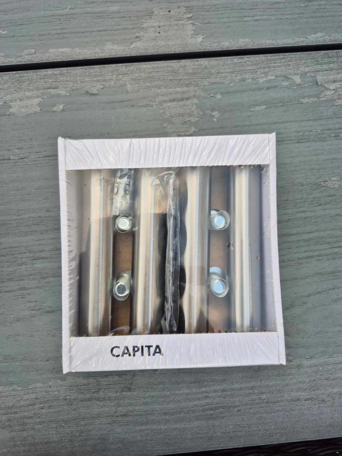 Nieuwe IKEA Capita poten - 15 cm, RVS 4 of 8 stuks, Ophalen of Verzenden, Nieuw, Zilver, Metaal