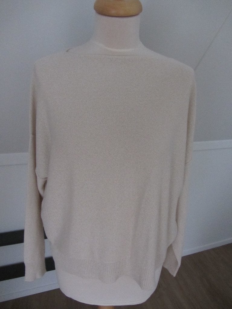No Man's Land top/trui 40, beige, l.m. paar x gedragen, Kleding | Dames, Truien en Vesten, Maat 38/40 (M), Beige, Ophalen of Verzenden