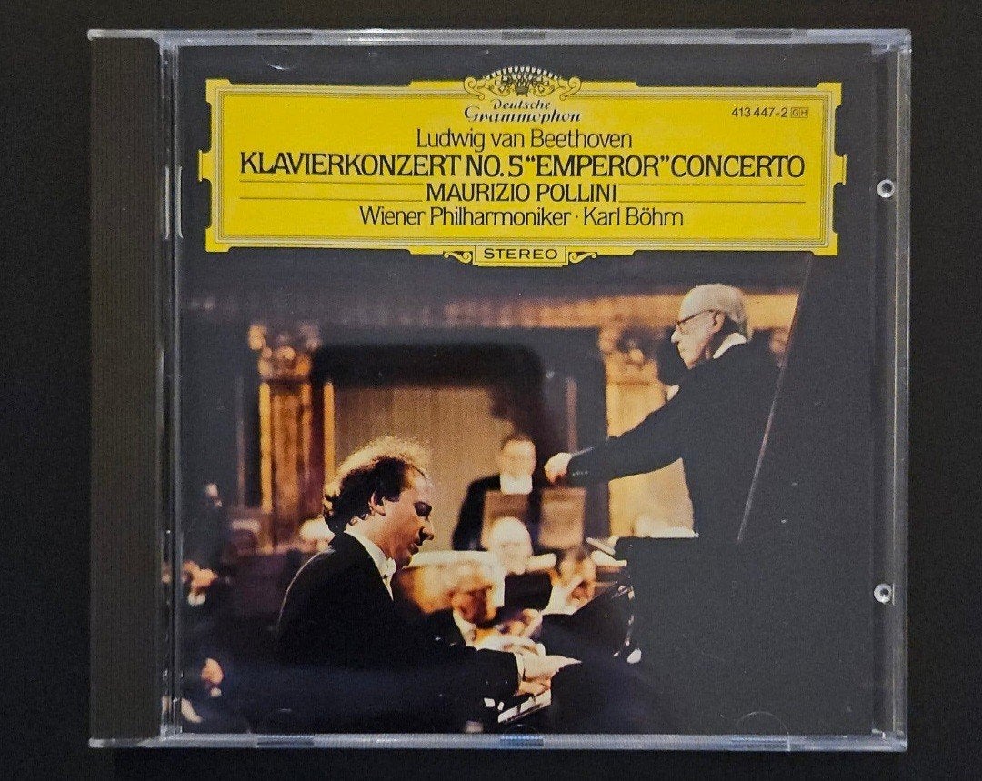 Ludwig van Beethoven – Pianoconcert nr. 5 “Emperor” – Pollin, Ophalen of Verzenden, Zo goed als nieuw, Orkest of Ballet