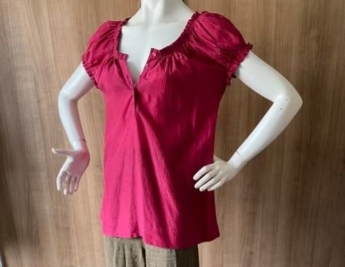 Mooie Cyclaam roze blouse mt. L, H&M, Maat 42/44 (L), Ophalen of Verzenden, Zo goed als nieuw
