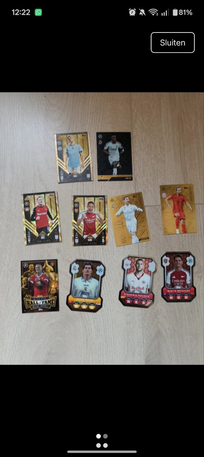 Speciale Rooney Hall of Fame en andere voetbal kaarten, Verzamelen, Ophalen of Verzenden, Gebruikt, Buitenlandse clubs, Spelerskaart